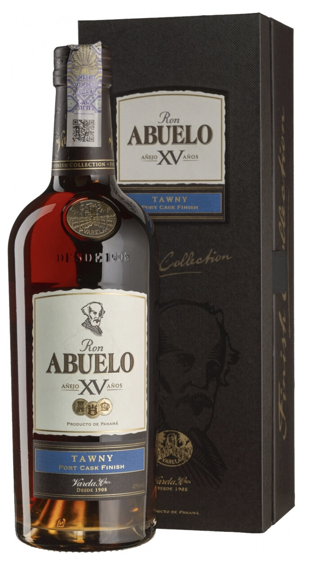 Ром Abuelo Anejo XV Anos, Tawny Port Cask Finish, 0.7 л