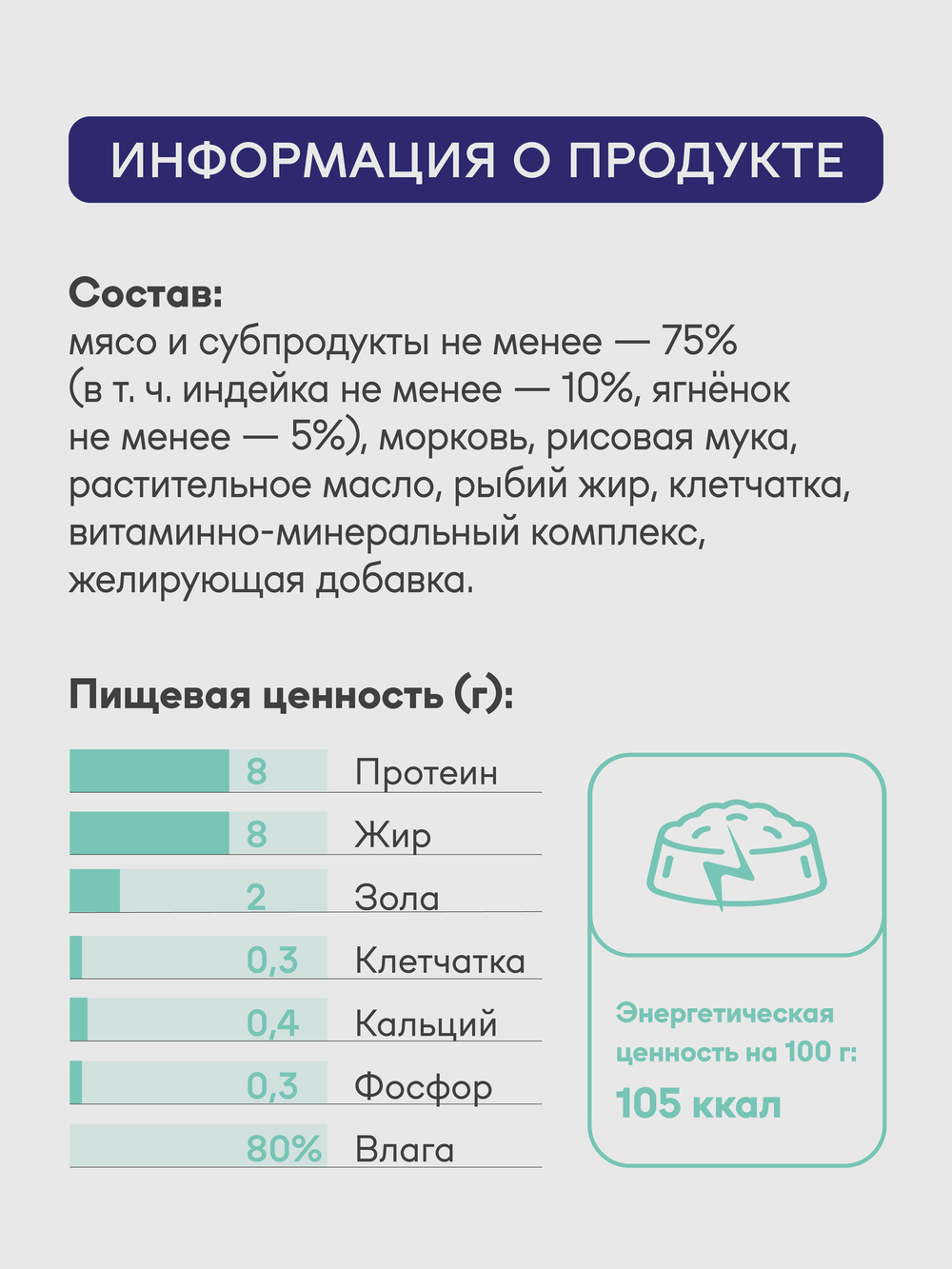 Консервы Buddy&Sol PREMIUM ADULT для собак всех пород индейка ягненок морковь 410 г