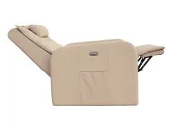 Кресло-реклайнер электрический с подъемом FUJIMO LIFT Compact F3005 FLWK Ваниль (Sakura 4)