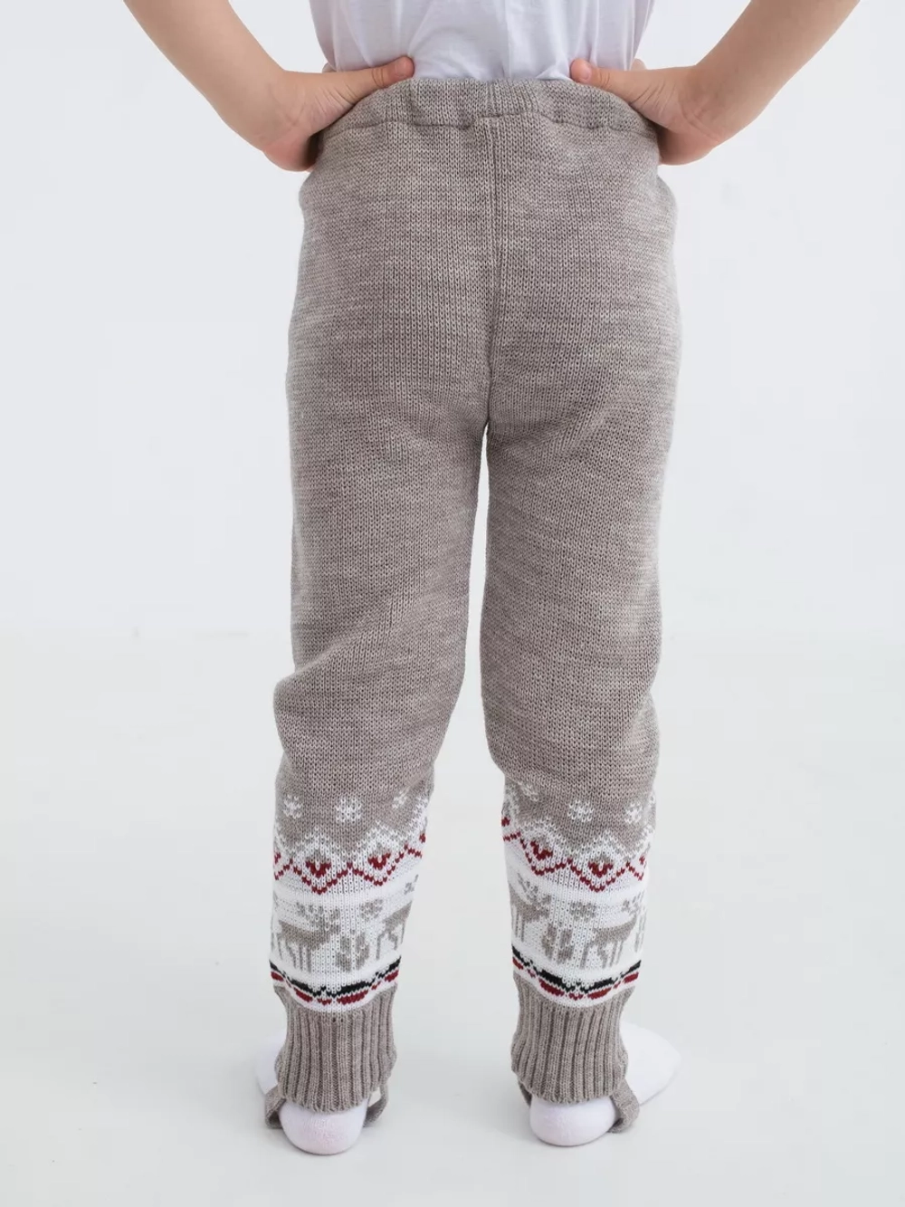 Рейтузы вязаные с орнаментом