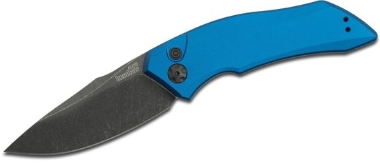 Складной нож KERSHAW Launch 1 7100BLUBW c клинком из стали 154CM, рукоять алюминий