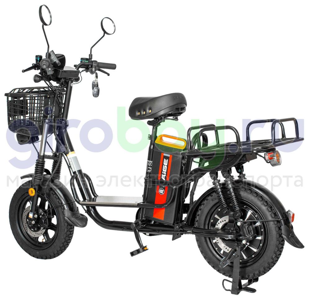 Электровелосипед SAIGE MONSTER GI 240W (60V/40Ah) - с двумя АКБ по 20Ah фото №7