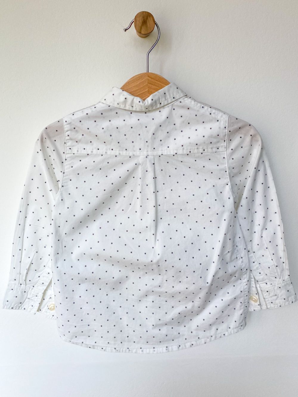 Хлопковая рубашка Petit Bateau, 98