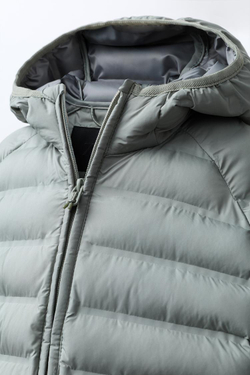 ZARA УЛЬТРАЛЕГКАЯ НЕПРОМОКАЕМАЯ КУРТКА, ХАКИ