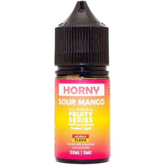 Жидкость (М) Horny (30 мл, 3 мг CLASSIC) Sour Mango