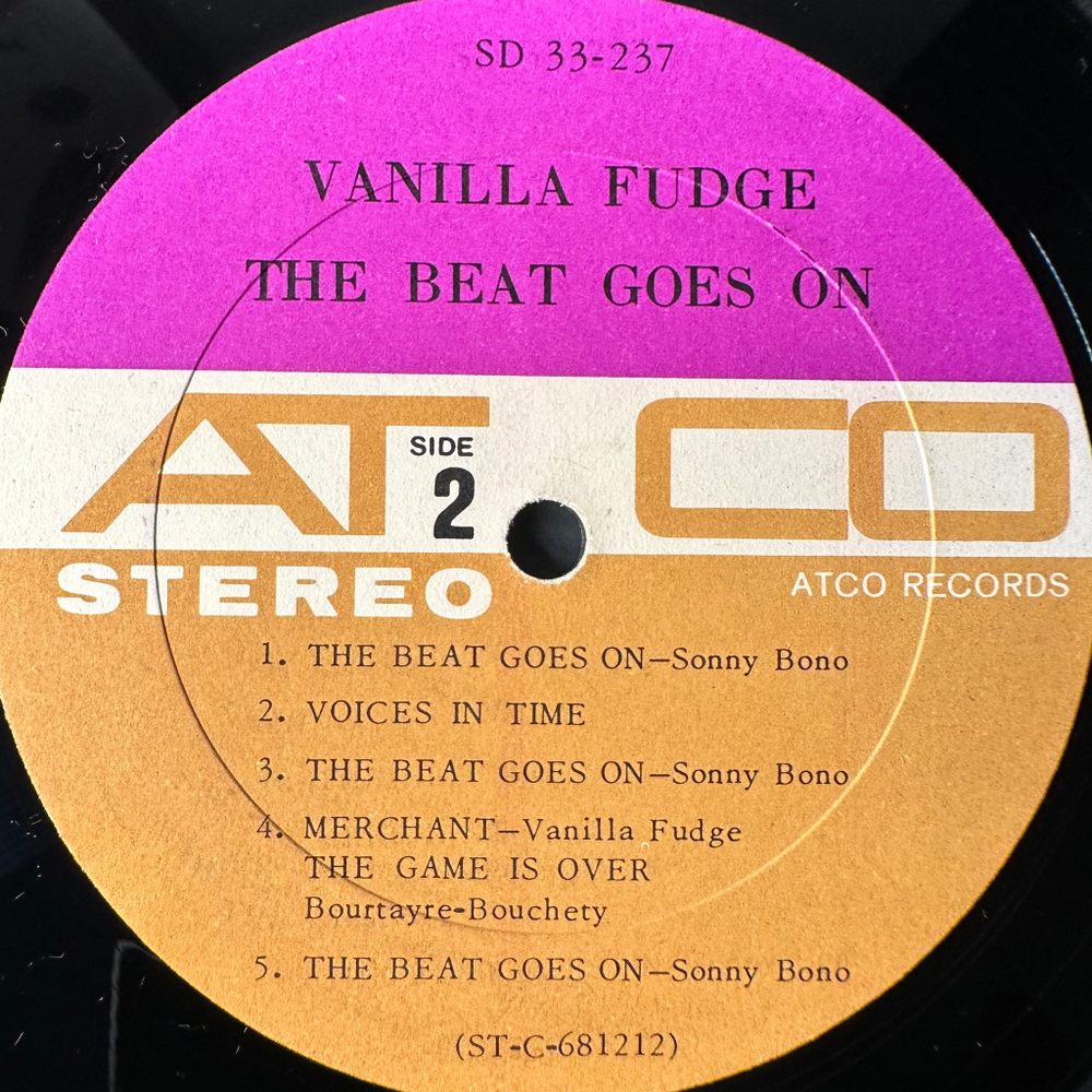 Vanilla Fudge - The Beat Goes On (США 1968г.)