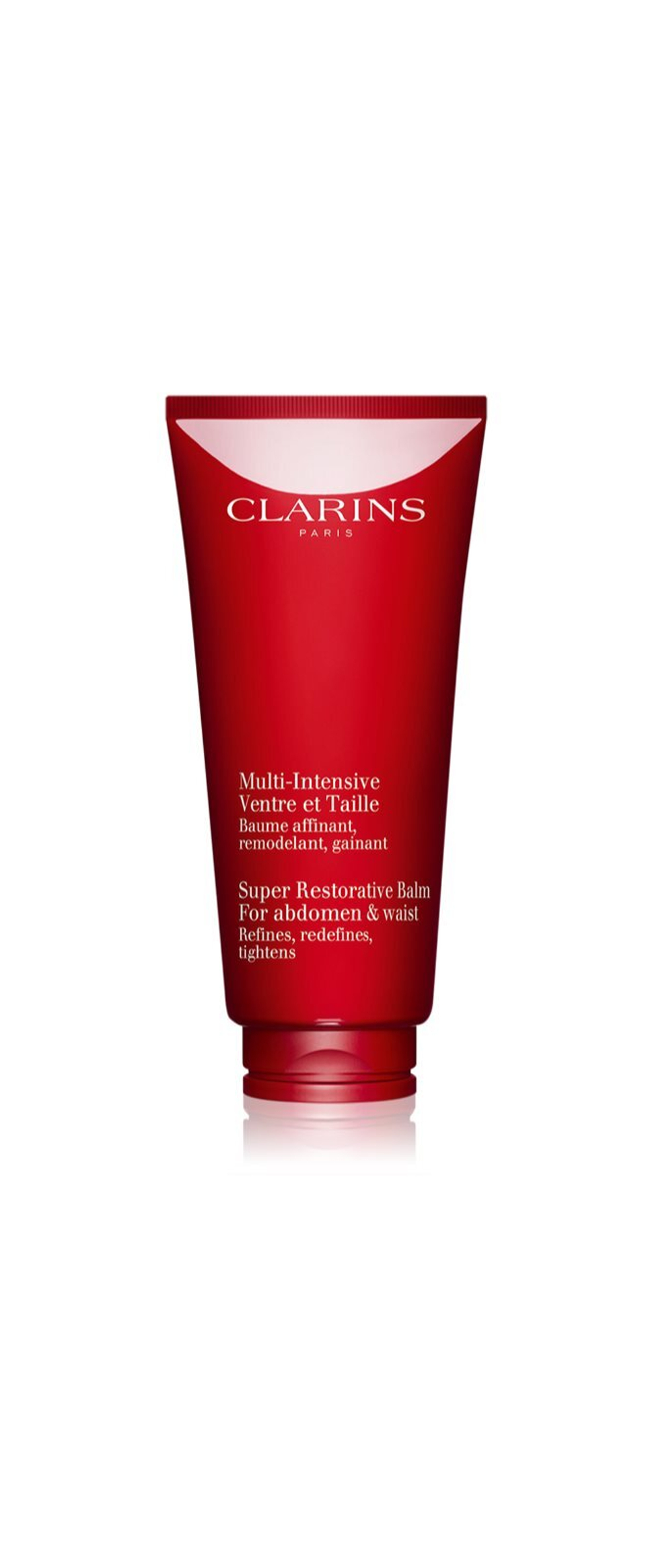 Clarins Super Restorative Balm For Abdomen And Waist - подтягивающий бальзам для талии и живота /   200  ml  / GTIN 3666057108594