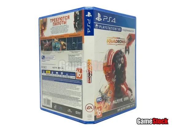 PS4 Star Wars Squadrons (поддержка PS VR) (Б/У, Русские субтитры, CUSA-15089)