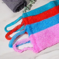 Мочалка для тела Доляна «Банный пояс», 45,5×11 см, МИКС