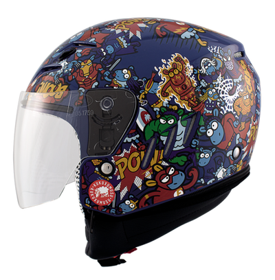 Мотошлем Shiro SH-20 Supersheep mix