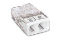 Клемма Wago 2*2,5 белая 20717