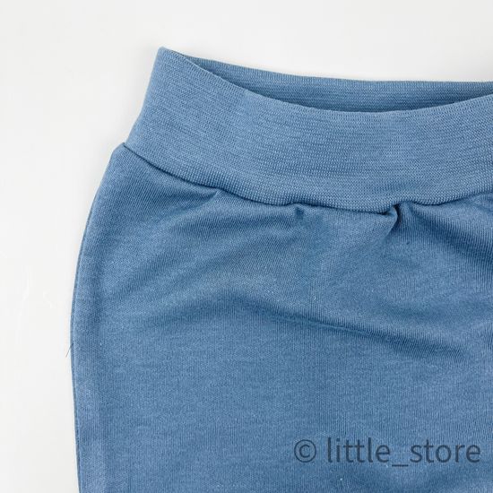 Ползунки хлопковые "Basic" Синий камень