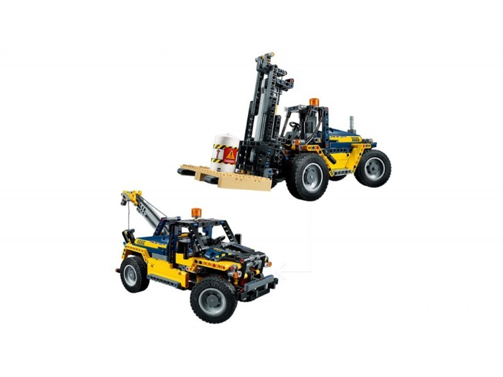 LEGO Technic: Сверхмощный вилочный погрузчик 42079 — Heavy Duty Forklift — Лего Техник