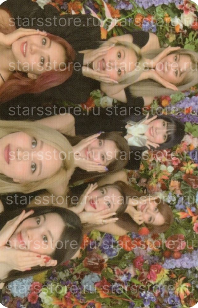 Фотокарта общая TWICE Eyes wide open Фотокарта общая TWICE Eyes wide open