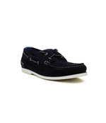 Кожаные мокасины th boat shoe core suede Tommy Hilfiger - темно-синий(FM0FM04505)