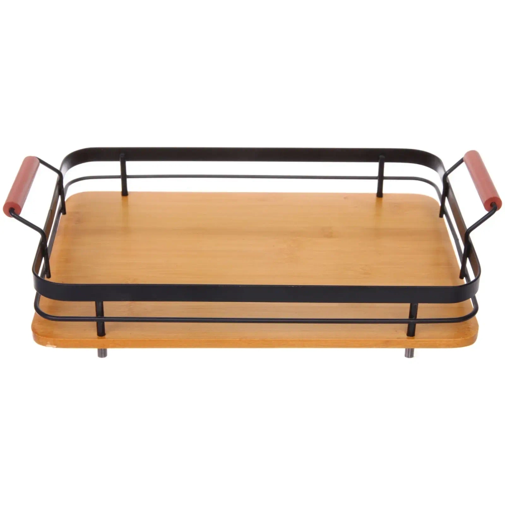 Поднос для завтрака «SHEF» 34,5*24,5*10см с ручками