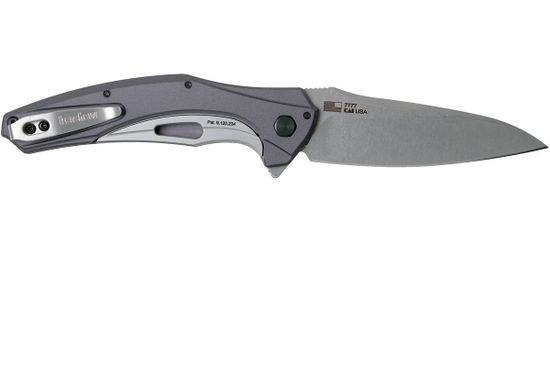Складной нож KERSHAW Bareknuckle 7777 c клинком из стали Sandvik™ 14C28N, рукоять алюминий
