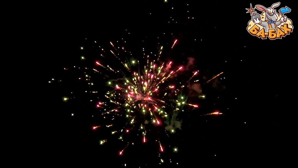 Батарея салютов Радостный вечер!   0,8"/37 залпов