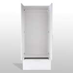 Сириус Шкаф комбинированный 2 двери и 1 ящик