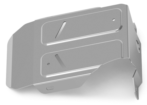 Защита редуктора АвтоБроня для Hyundai Creta I, II (V - 1.6; 2.0) 4WD 2016-2021 2021-н.в., алюминий 3 мм, с крепежом, штампованная, 333.02362.1