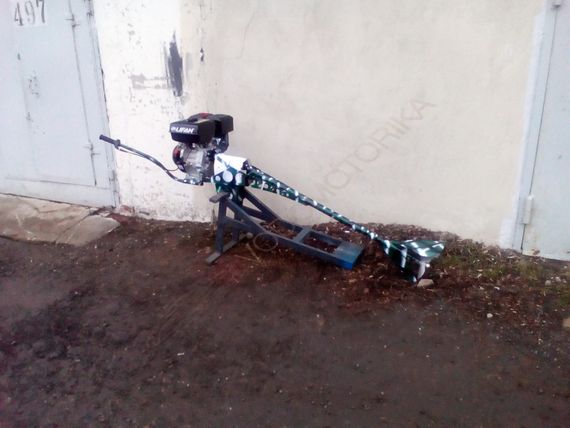 Подвесной лодочный мотор болотоход Bawad BWD 106 Long (168F) 6.5 л.с.