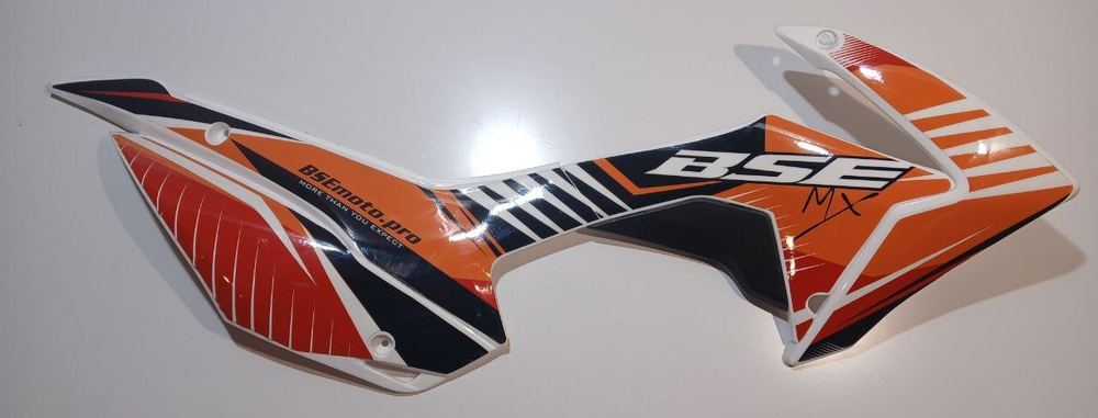 Пластик правый Питбайк BSE MX 125, оранжевый