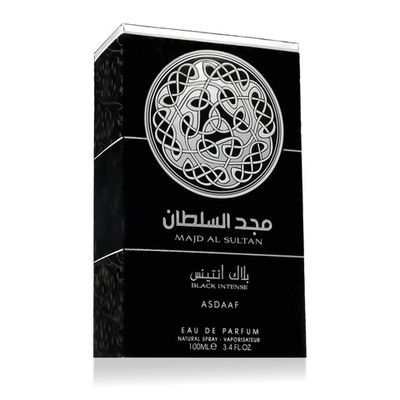 Asdaaf Majd Al Sultan Black Intense Eau De Parfum 100 ml (unisex)