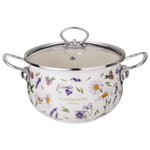 Кастрюля 2,8л серия "Flower story"