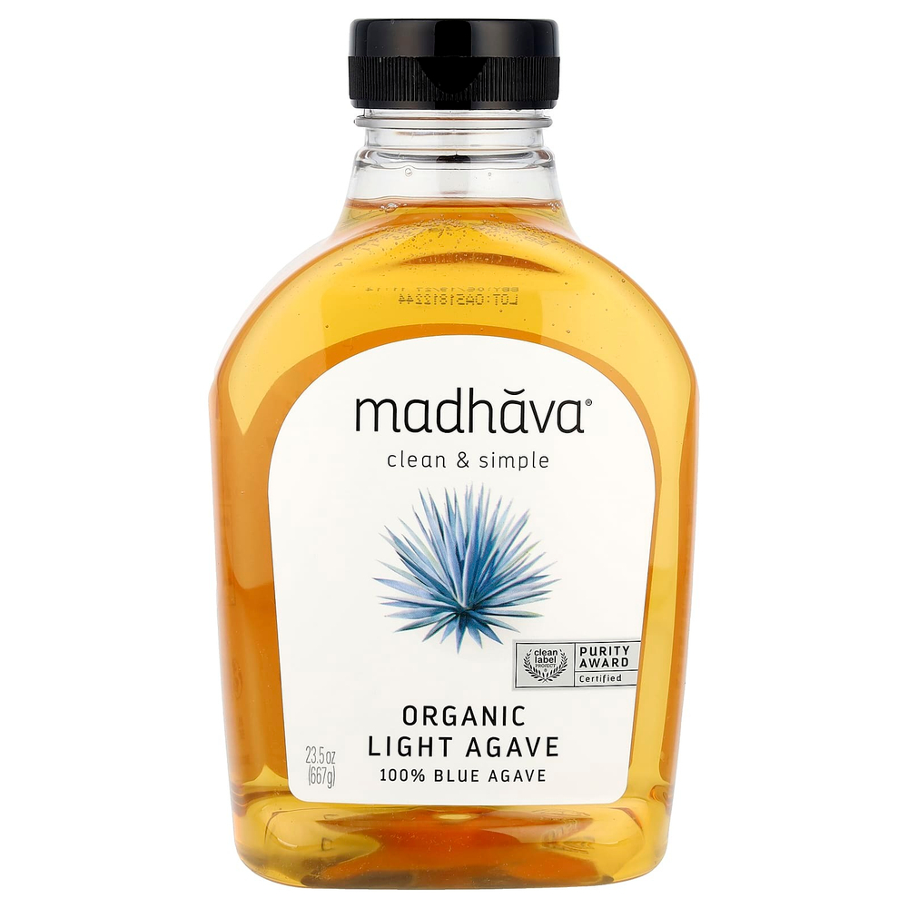 Madhava, золотистый сок органической голубой агавы, 667 г (23,5 унции)