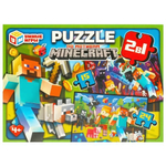 Пазл 2в1 (15,24эл.) "По мотивам Minecraft" 4660254443792 коробка