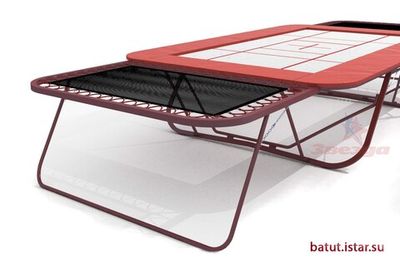 Страховочные столы для батута "Универсальные" (БЕЗ МАТОВ) - комплект из 2-х платформ