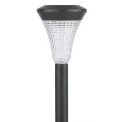 SL-PL31 ЭРА Садовый светильник на солнечной батарее, пластик, черный, 31 см