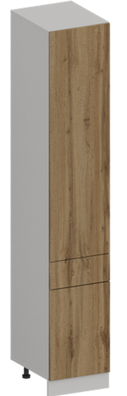 Кухня Модуль ШП1Я 400 Графит / Вотан