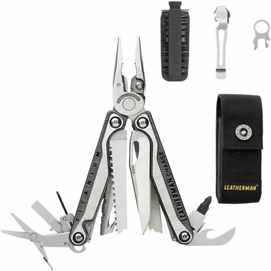 Мультитул Leatherman Charge Plus TTi 832528 титановый 19 функций