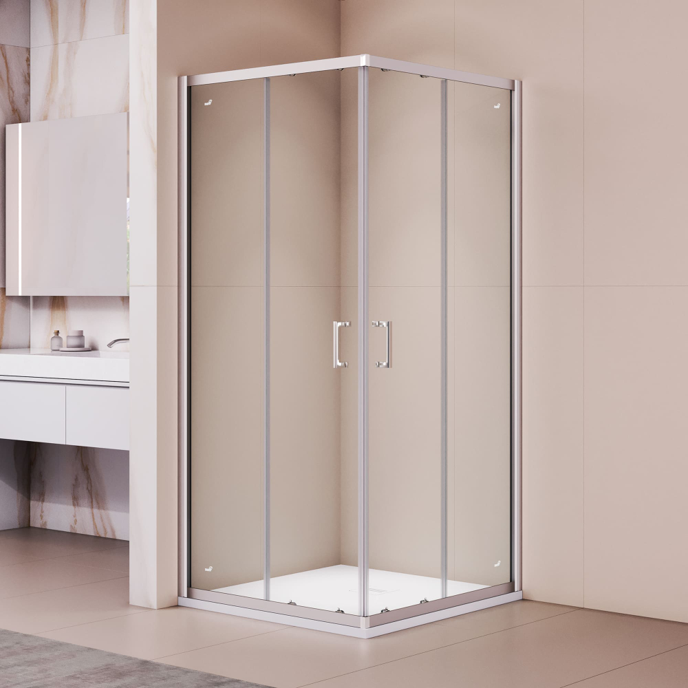Душевой уголок RGW PA-030 (Прозрачное, 800x800)