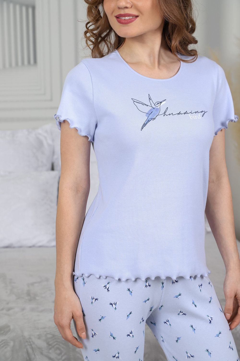 Пижама Амалия-2 Виотекс ГОЛУБОЙ