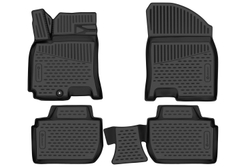 Коврики в салон для BAIC U5 2023-, 4шт. (полиуретан) ELEMENT3DAN0473210K