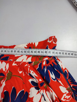 Юбка с цветочным принтом 38-40 размер