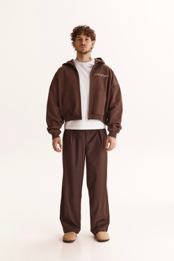 ZIP-HOODIE SDW Uniform - Brown