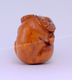 Нэцкэ Буйвол круглый