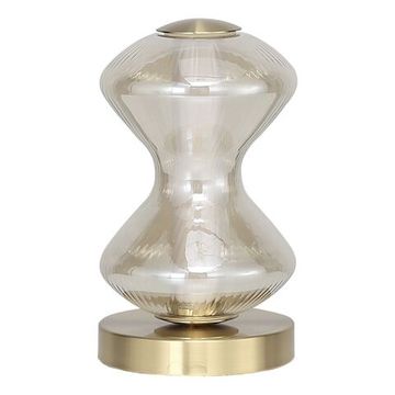 Настольная лампа LED 6W 3000K SL6136.204.01 золотистый/коньячный Spine ST-Luce