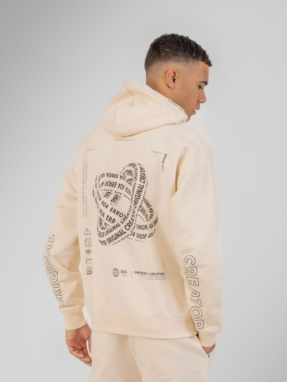 Худи мужское ORIGINAL CREATOR METAVERSE HOODIE, Молочный