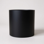 Шляпная коробка без крышки и лент 24х25 см см Цвет; Черный.