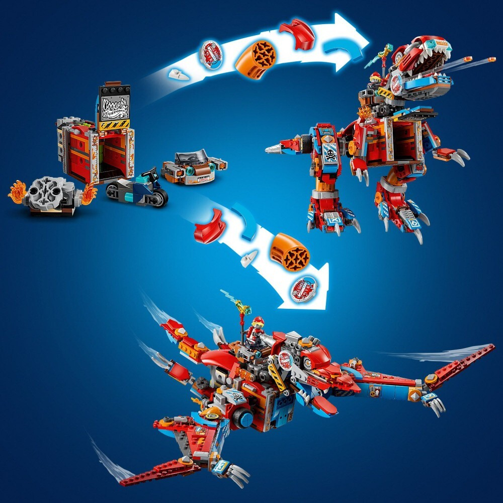 LEGO DREAMZZ - Диноробот Купера C-Rex 71484 / артикул   71484  / GTIN 5702017584294