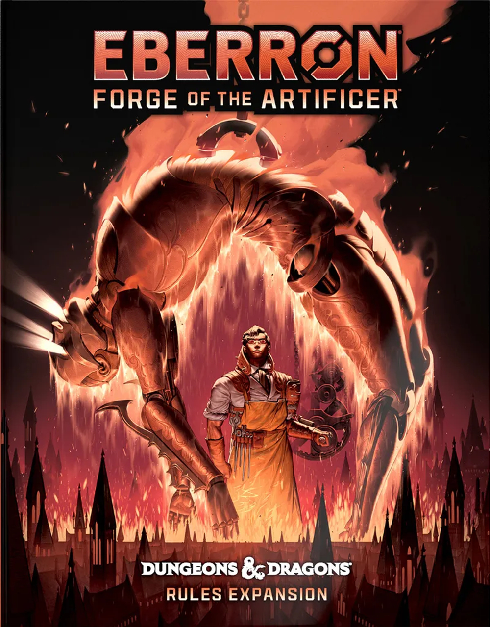 D&D Eberron: Forge of the Artificer (альтернативная обложка)