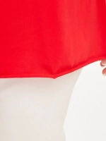 Футболка с баской оверсайз