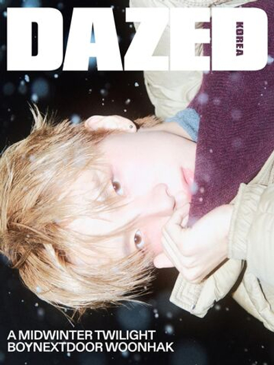 публикация DAZED - 2025.11 BOYNEXTDOOR WOONHAK G Type