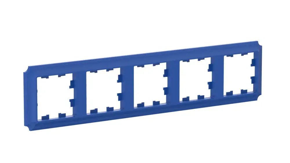 ATLASDESIGN ANTIQUE 5-постовая РАМКА, универсальная, АКВАМАРИН