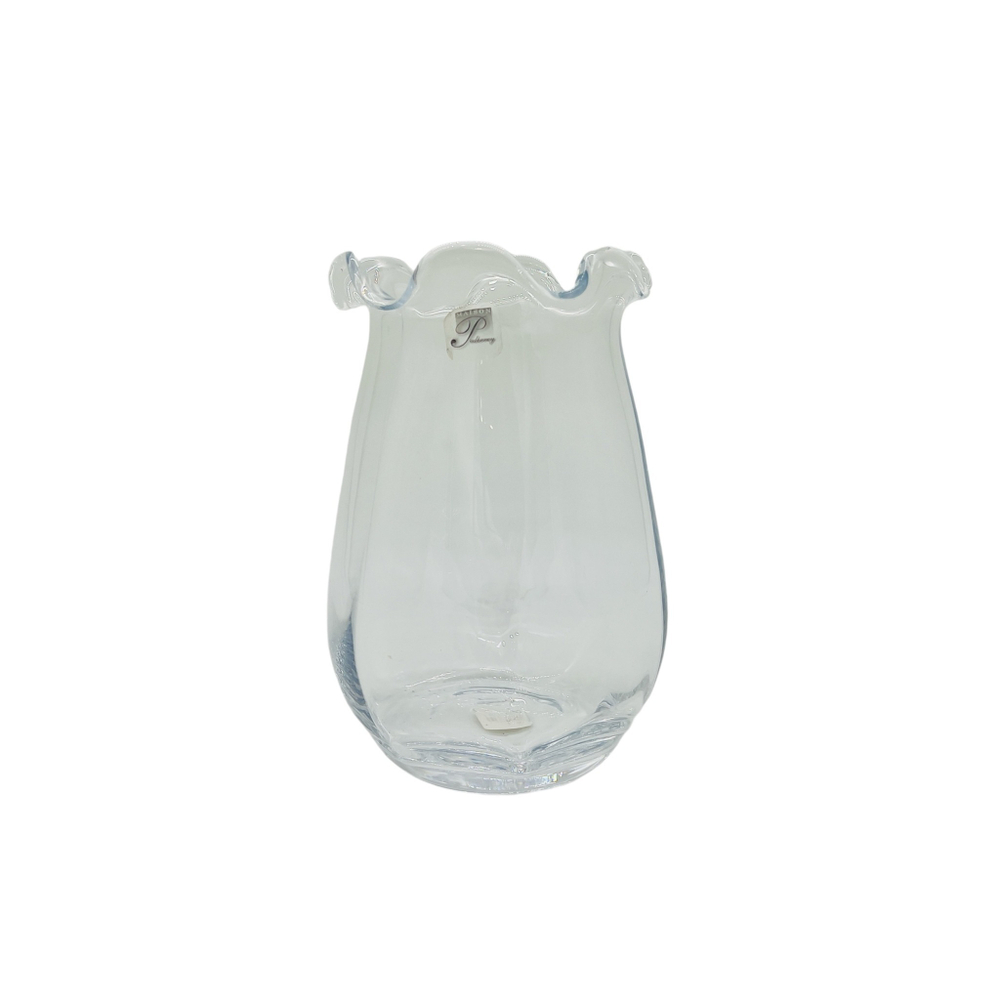 Ваза с оригинальным горлышком 20 см