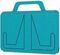 The travel book rest blue